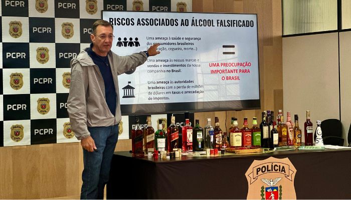Foto: Natália Bezerra/PCPR PCPR recebe treinamento para identificar bebidas alcóolicas falsificadas
